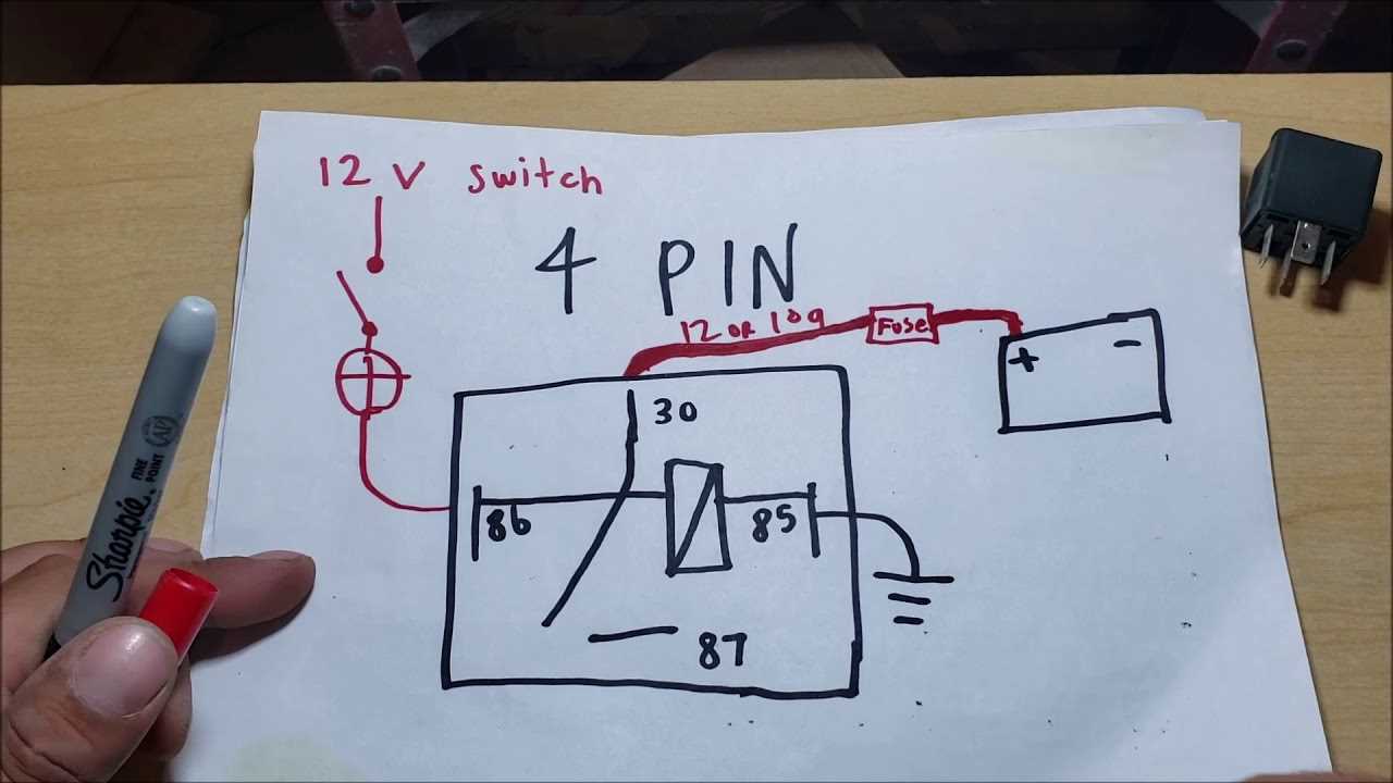 wiring diagram 12 volt relay