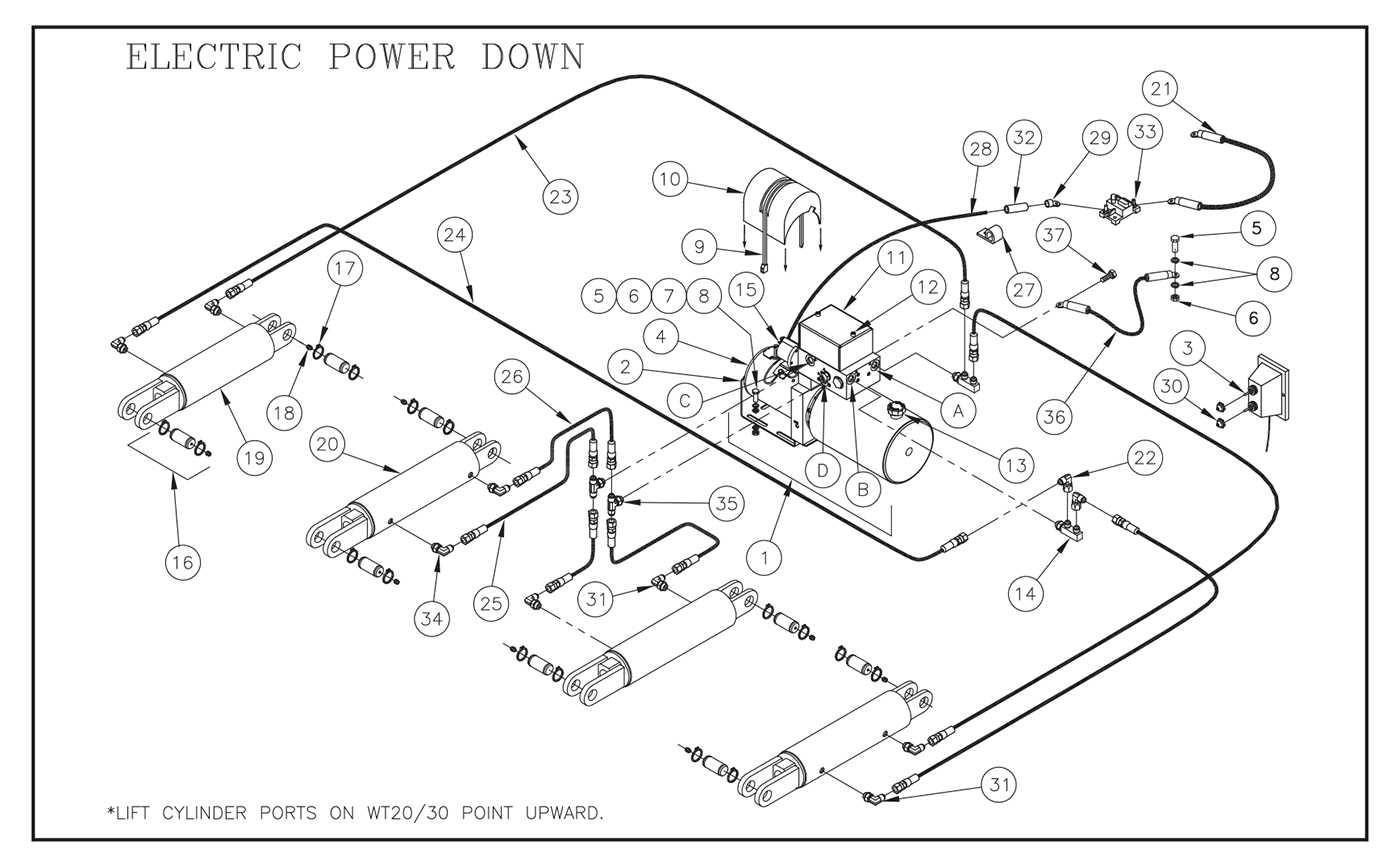 4 wire liftgate switch wiring diagram