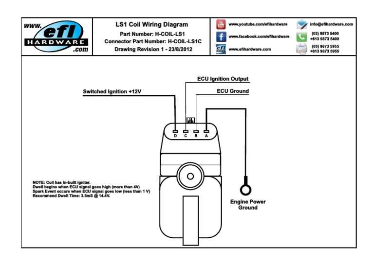 ls coil harness wiring diagram