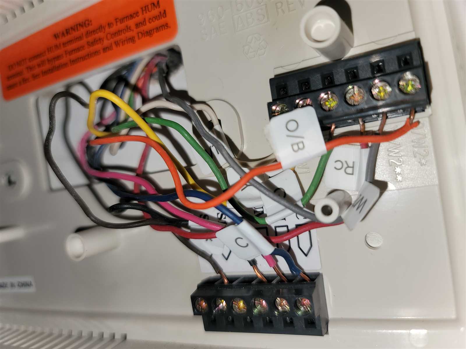 bryant thermostat wiring diagram