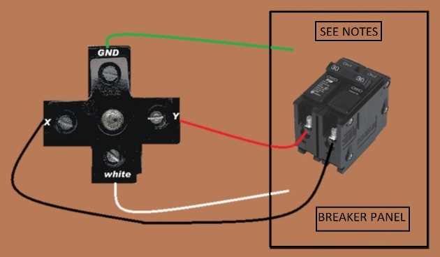 4 prong 30 amp plug wiring diagram