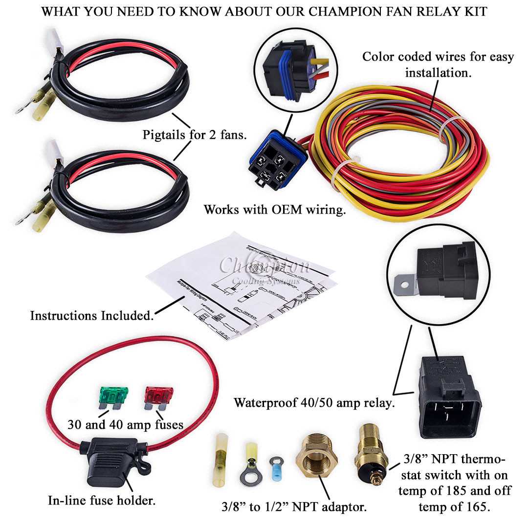 dual fan wiring diagram