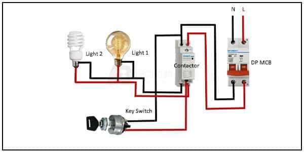 key switch wiring diagram