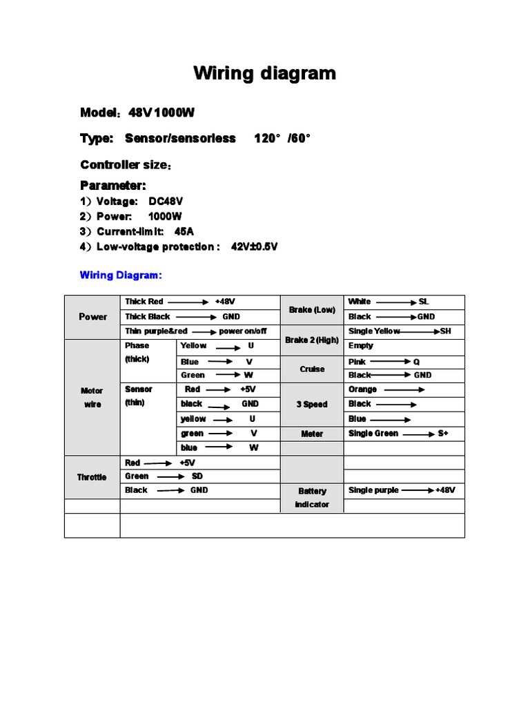 48v ebike battery wiring diagram