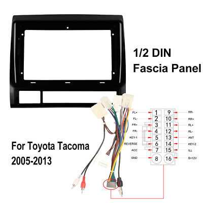 toyota tacoma radio wiring diagram