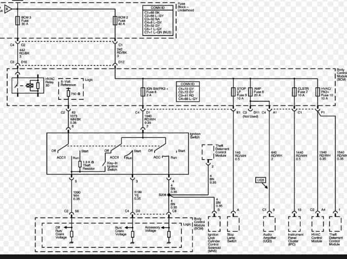 2010 chevy cobalt radio wiring diagram