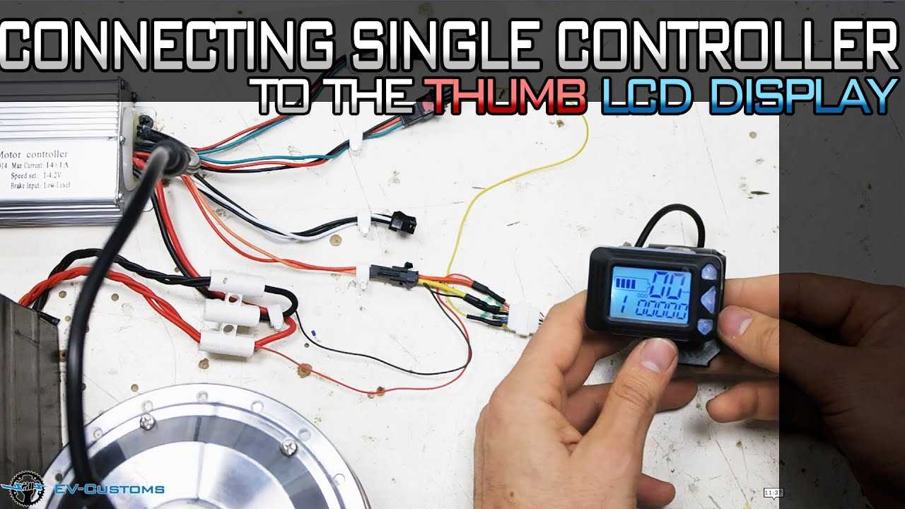 ebike display wiring diagram