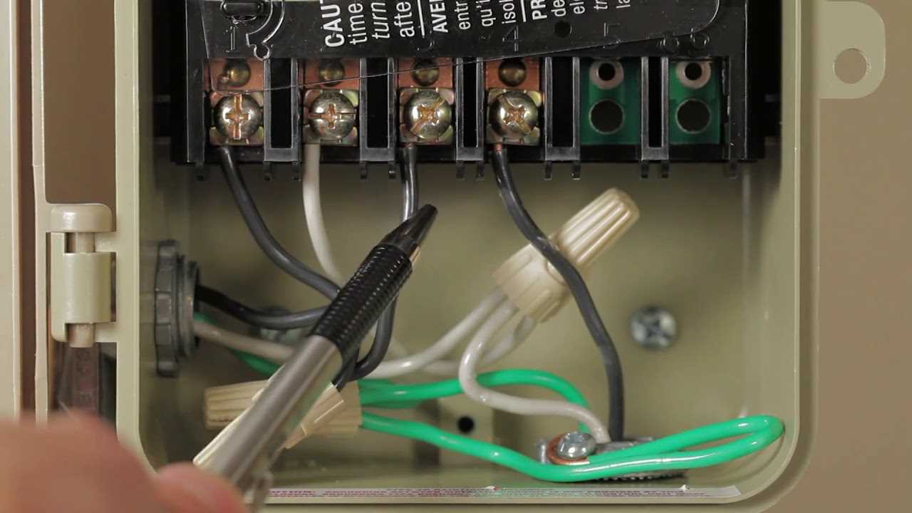 120v intermatic timer wiring diagram