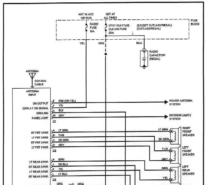 delphi radio wiring diagram