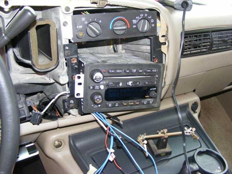 2007 chevy trailblazer radio wiring diagram
