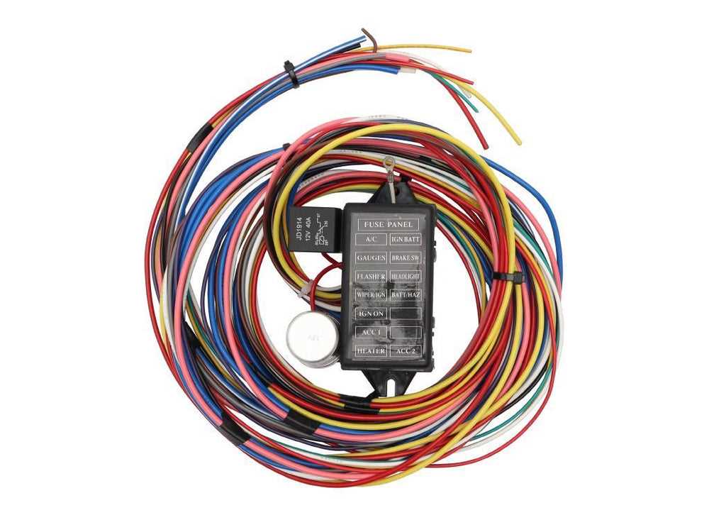 12 circuit wiring harness diagram