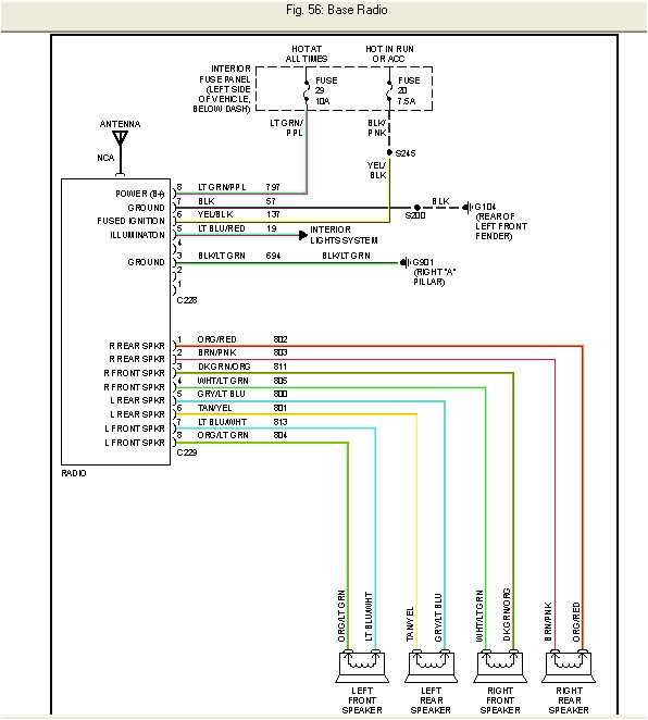 1997 chevy silverado radio wiring harness diagram
