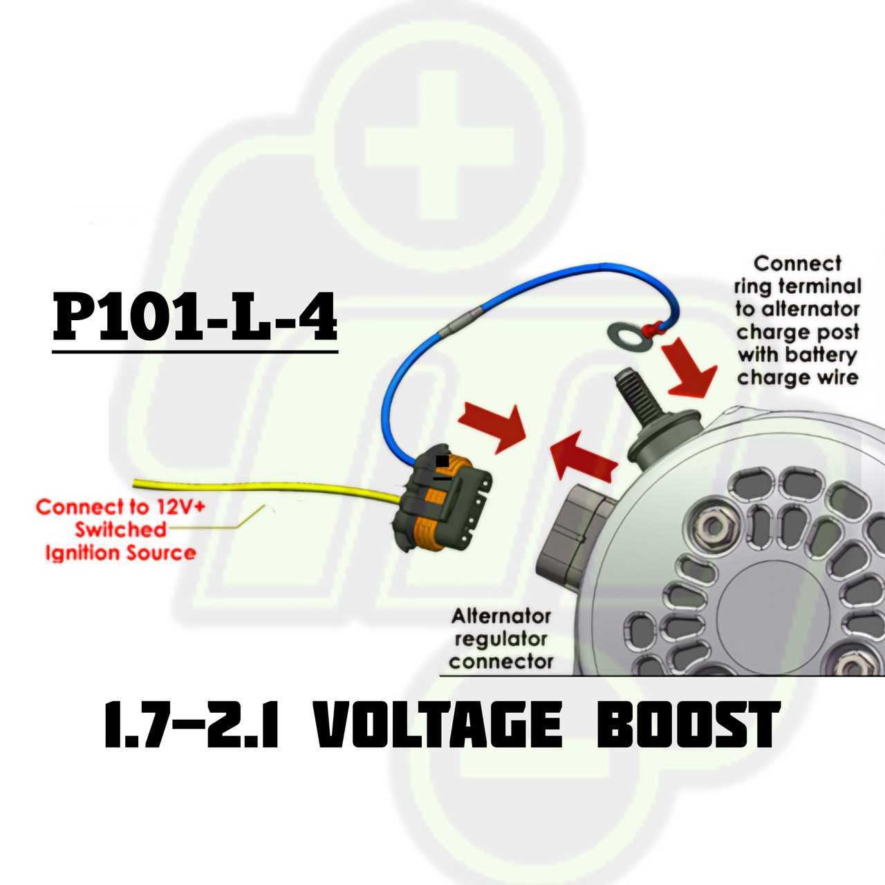 internal regulator 3 wire alternator wiring diagram