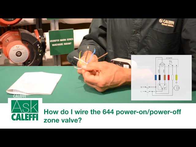 caleffi zone valve wiring diagram