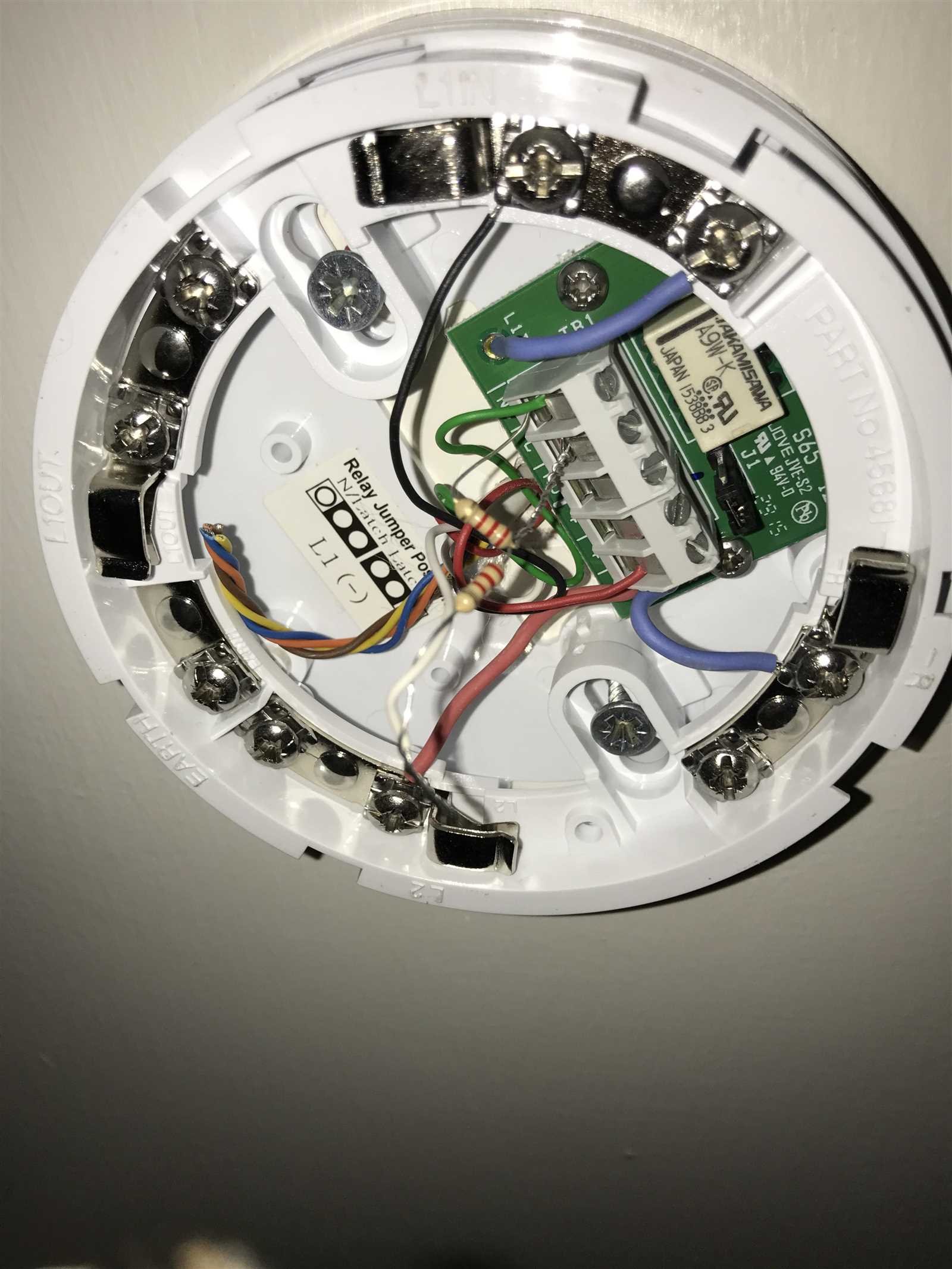 4 wire smoke detector wiring diagram