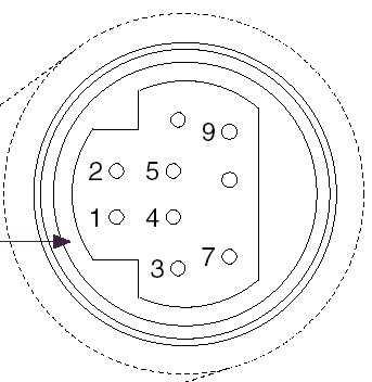 9 pin diagnostic connector wiring diagram