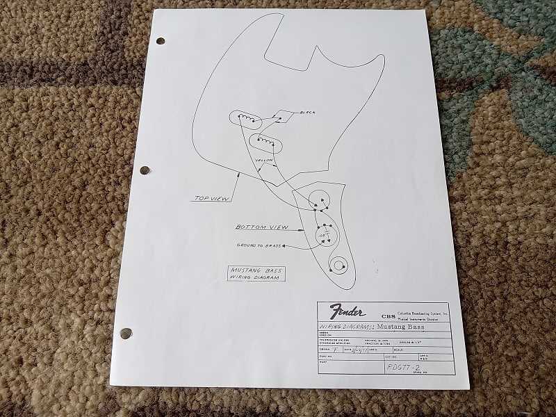 mustang wiring diagram electric guitar wiring diagrams