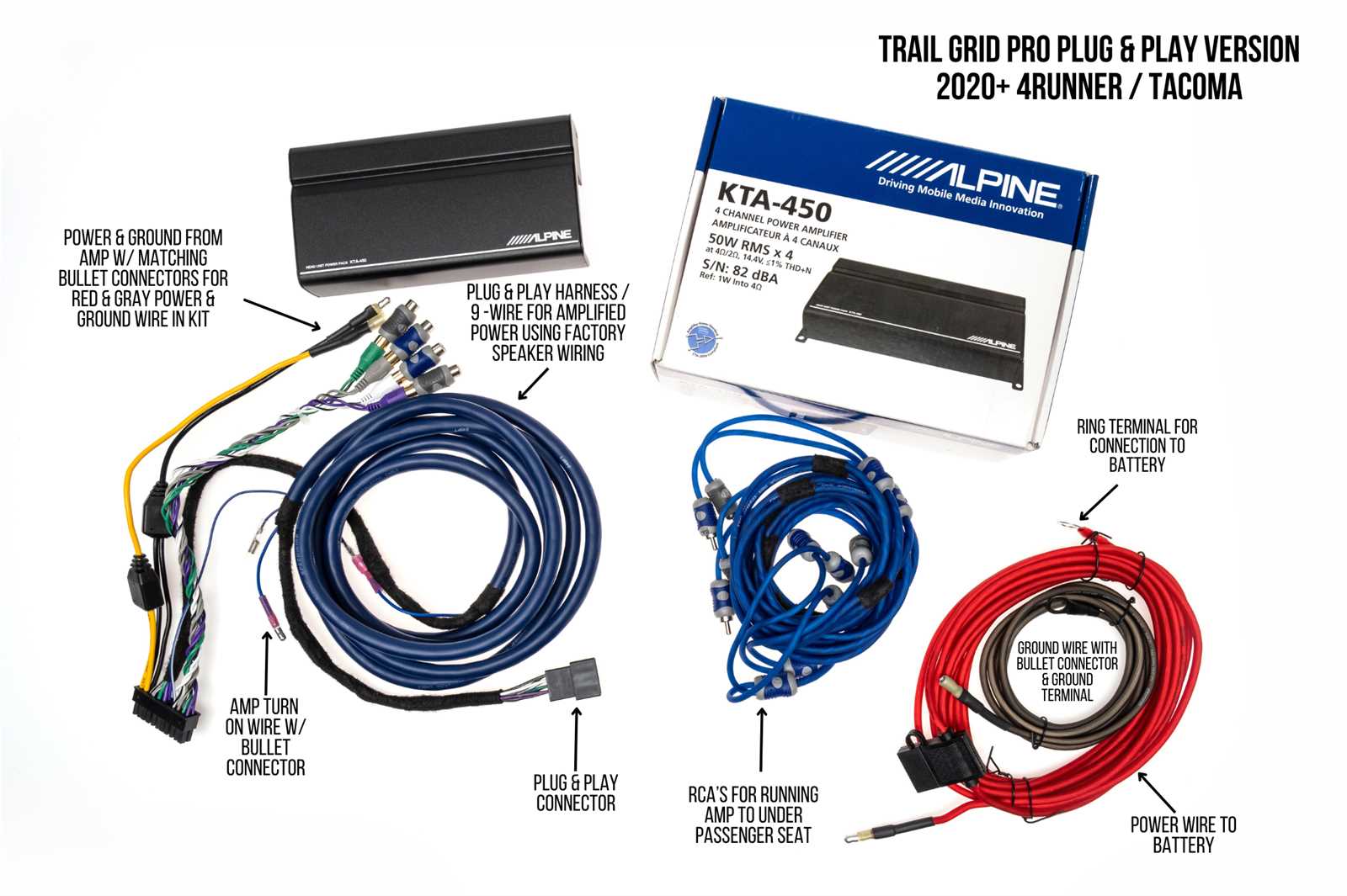 4 channel amp wiring diagram 4 speakers