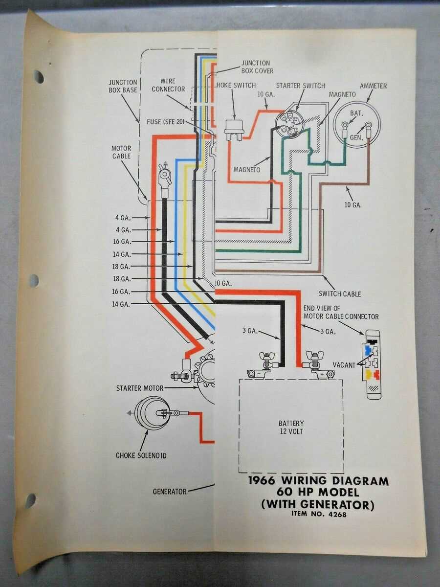 4 stroke mercury outboard wiring diagram schematic