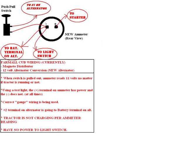 wiring diagram for farmall cub