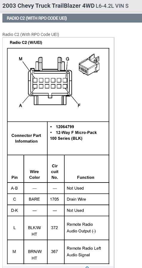 2005 silverado radio wiring diagram