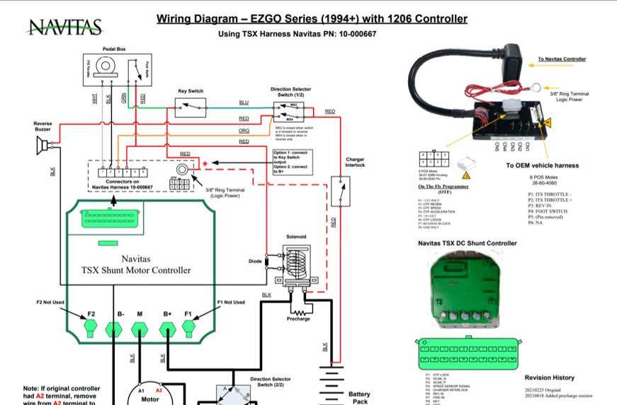 golf cart light wiring diagram