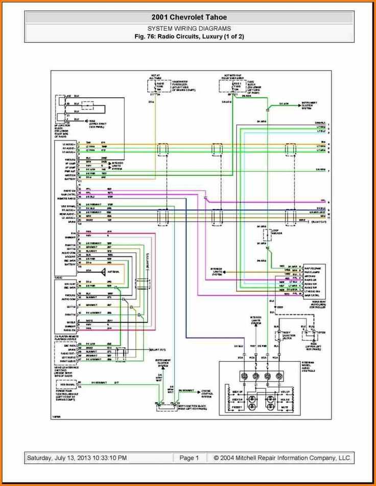 2003 chevy silverado radio wiring harness diagram