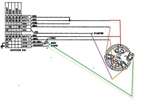 gm ignition switch wiring diagram