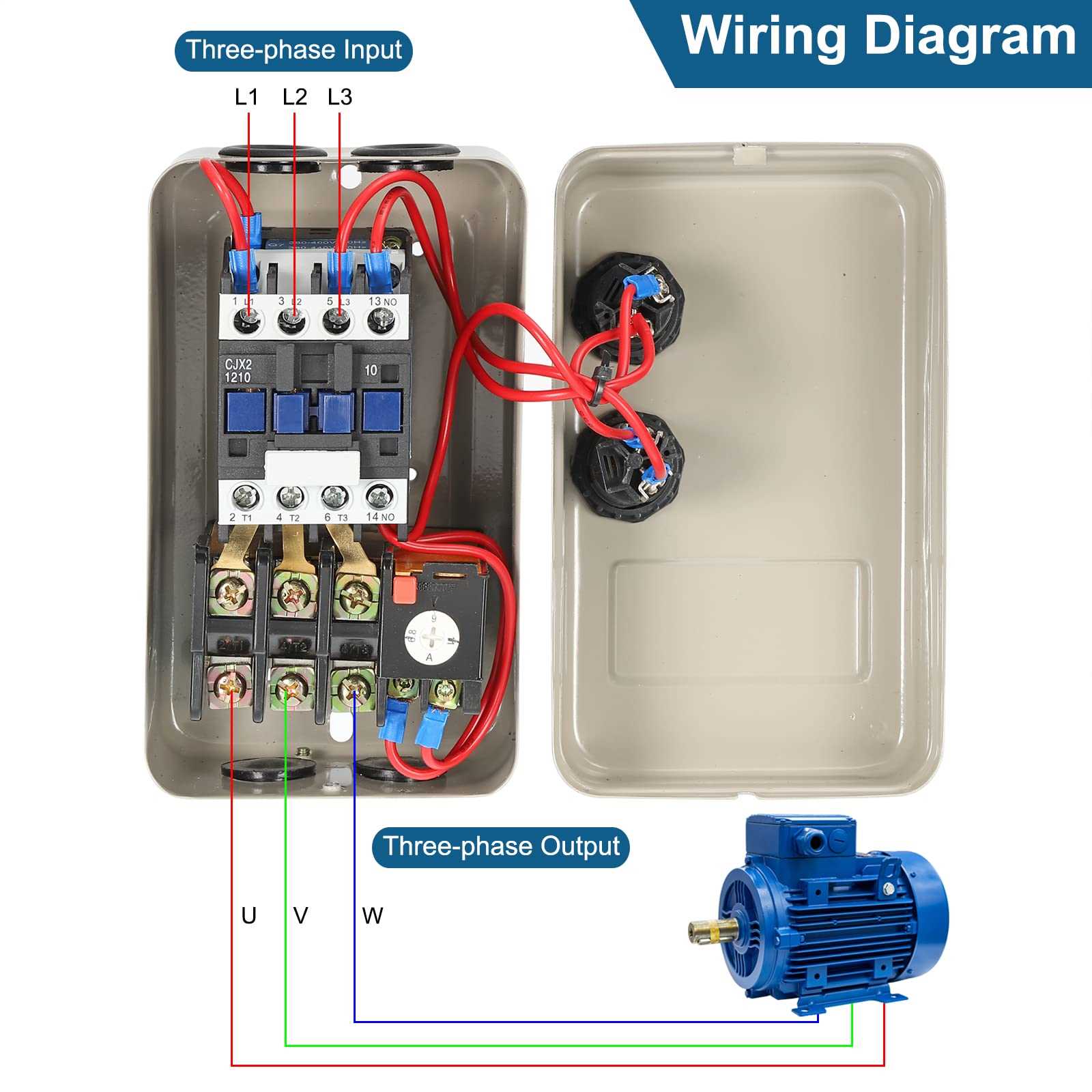 air compressor wiring diagram 3 phase