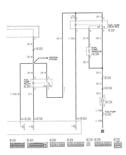 pin fuel pump relay wiring diagram