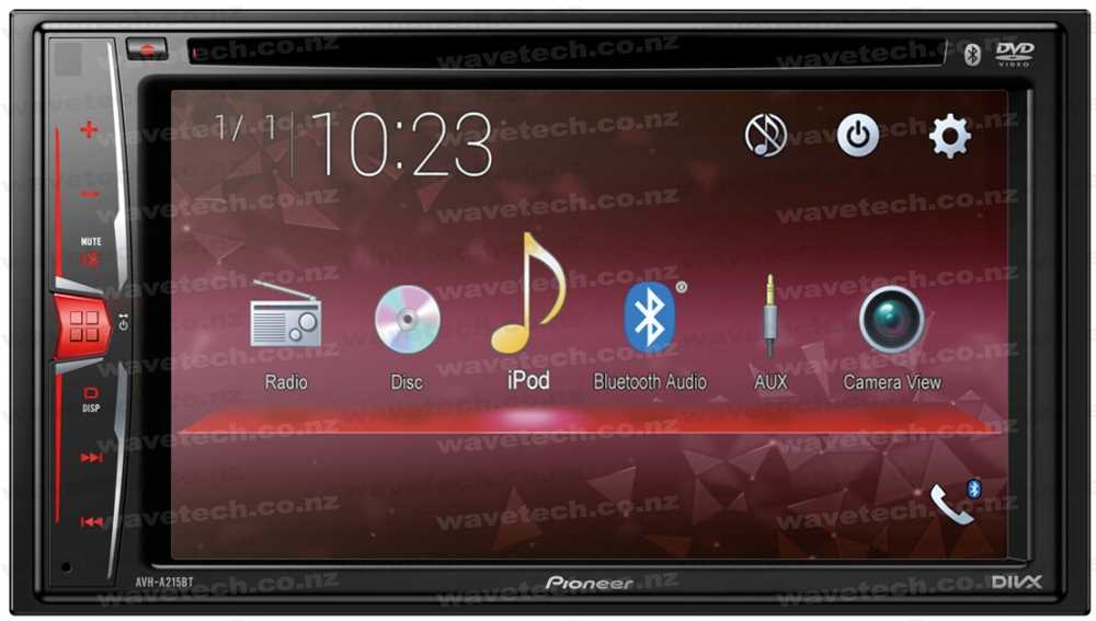 pioneer avh 210ex wiring diagram