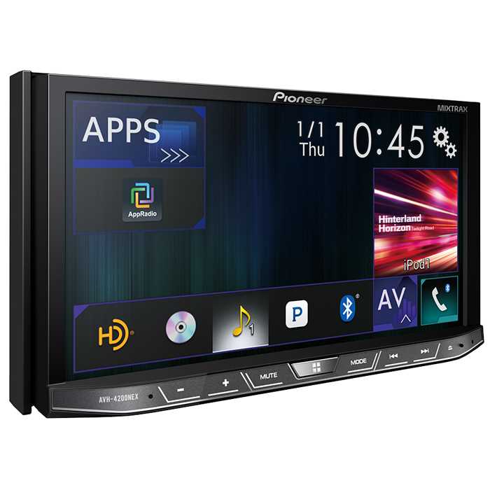 pioneer avh 4200nex wiring diagram