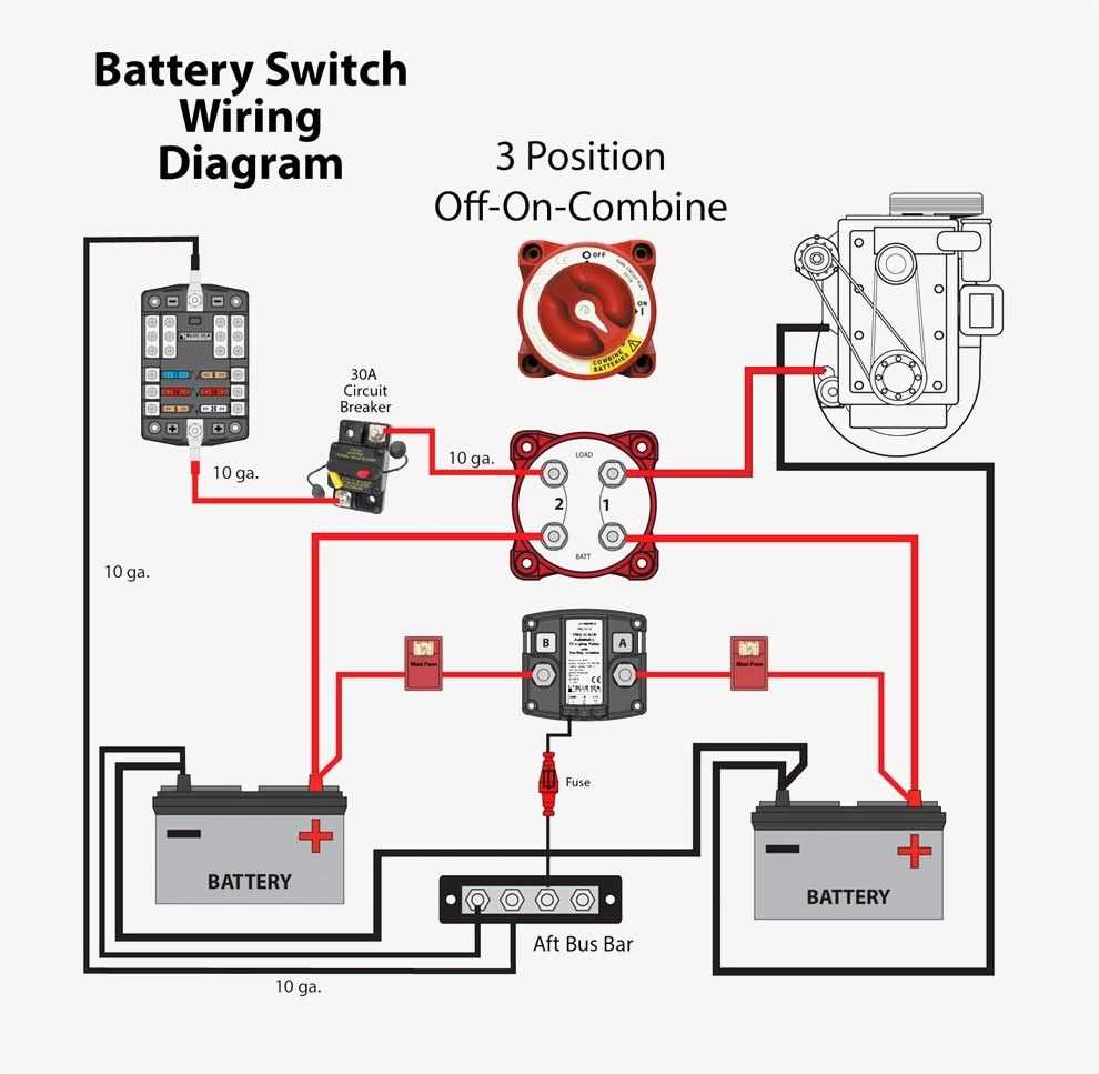 dual battery with isolator wiring diagram