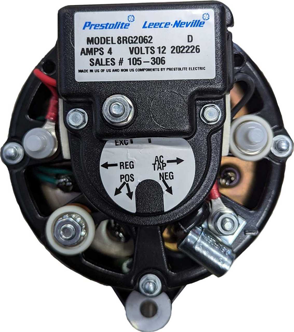 prestolite alternator wiring diagram