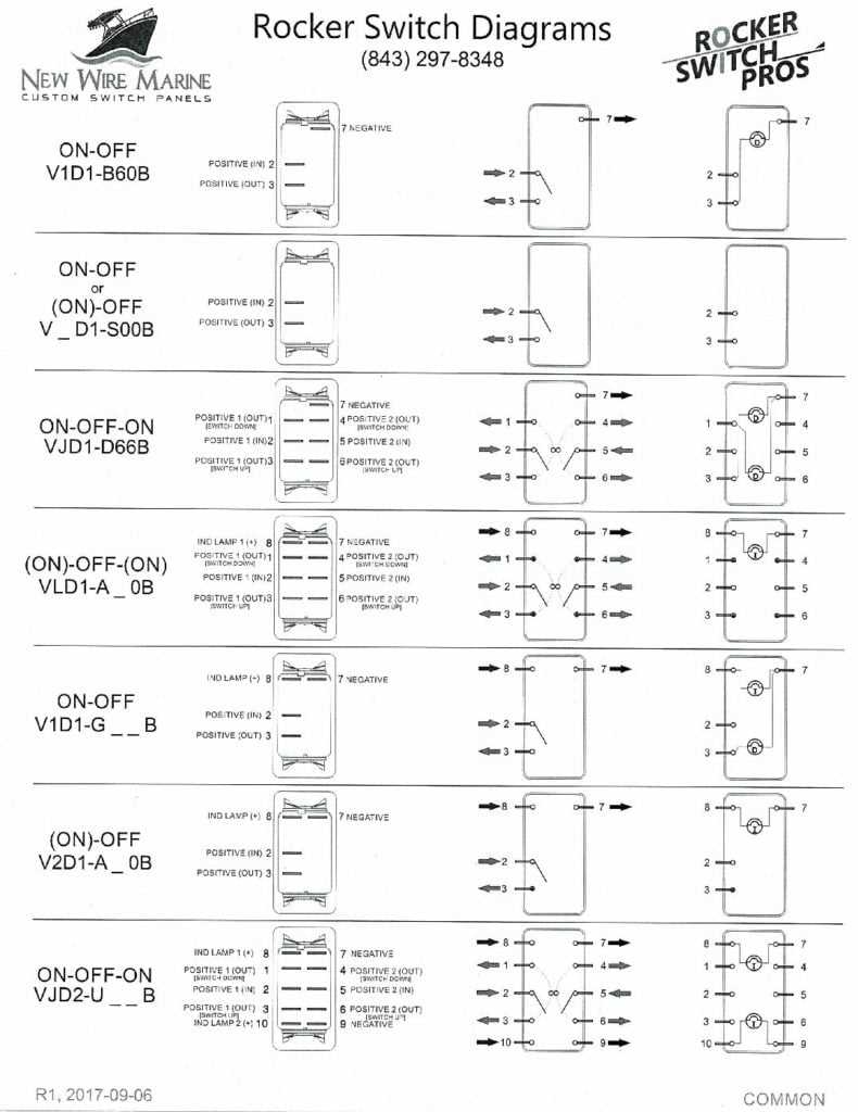 wiring diagram for rocker switch