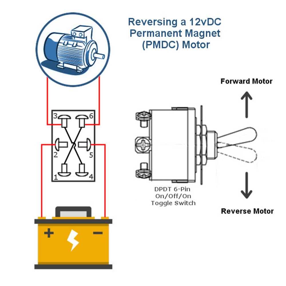 6 pin toggle switch wiring diagram