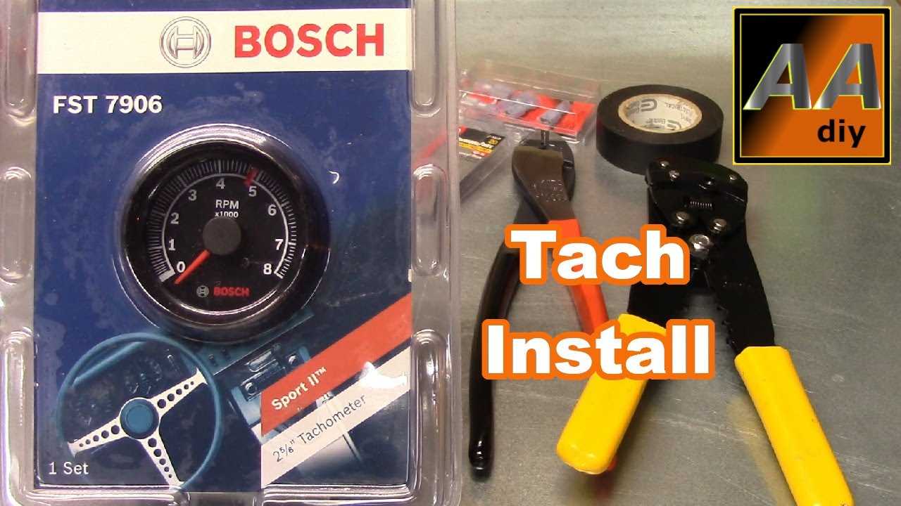 bosch tachometer wiring diagram