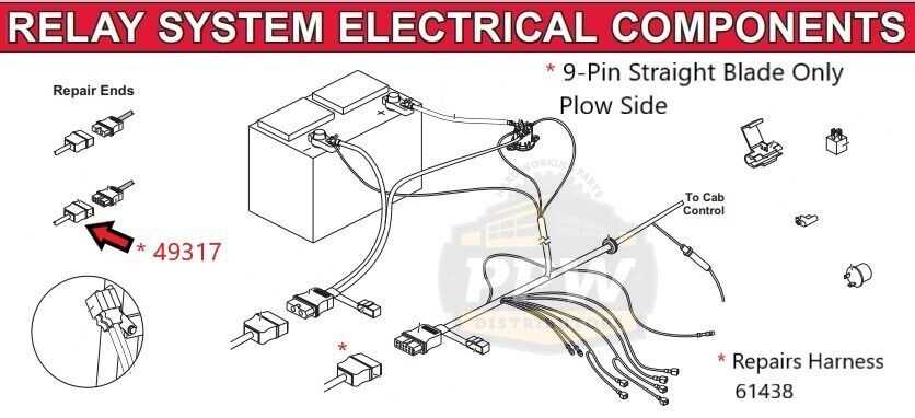 western plow light wiring diagram