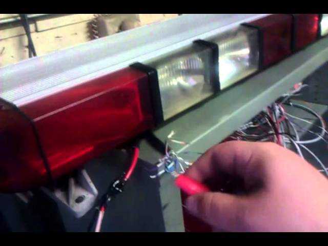 whelen light bar wiring diagram