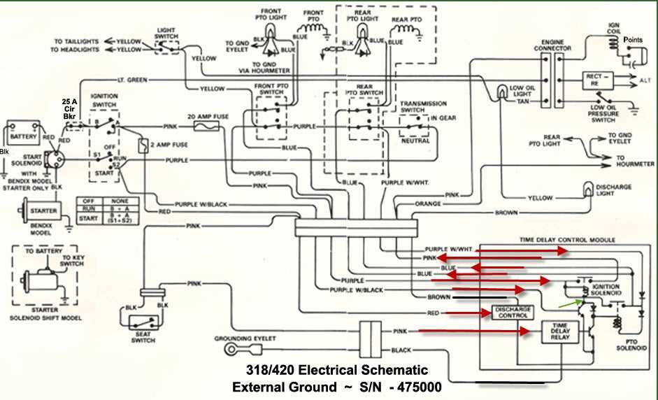 john deere 316 wiring diagram