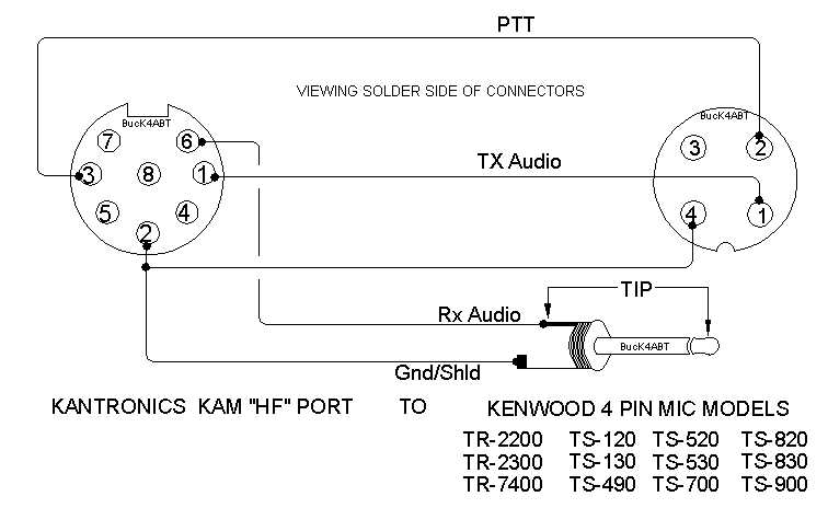 4 pin mic wiring diagram