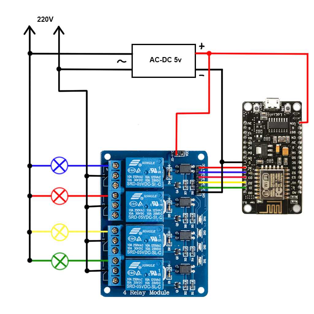 christmas tree wiring diagram