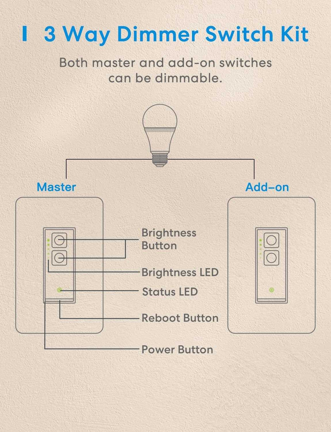 3 way dimmer switch wiring diagram