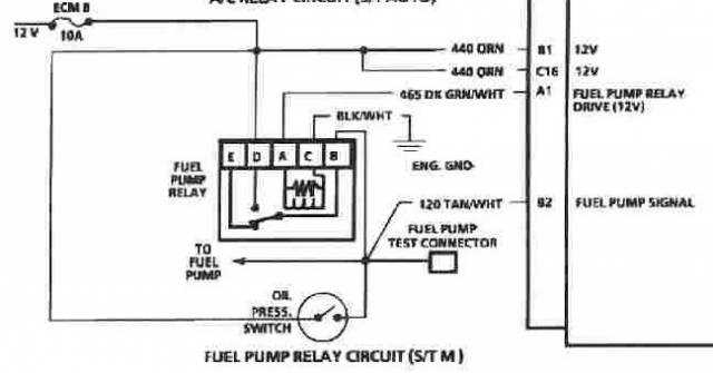 oil pressure switch wiring diagram