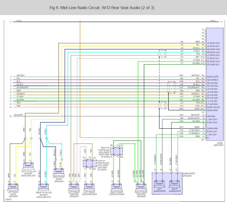 2005 gmc yukon bose radio wiring diagram