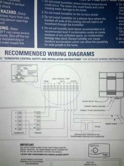 aprilaire 700 wiring diagram