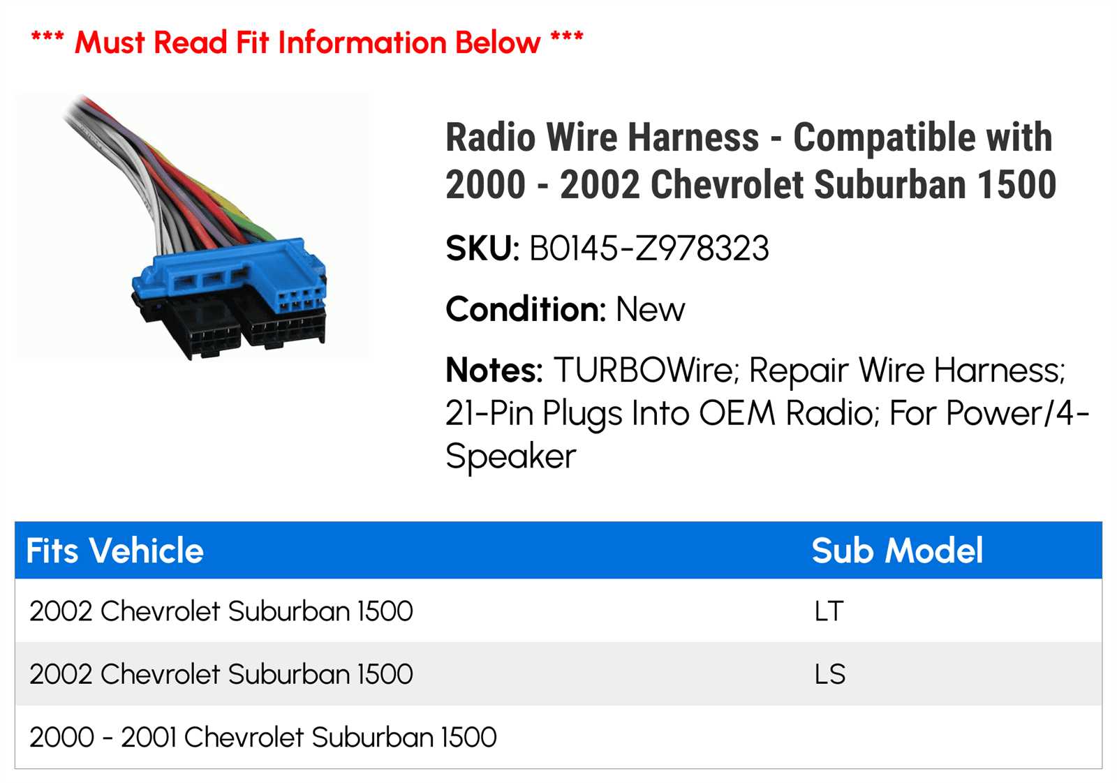 2001 chevy suburban stereo wiring diagram