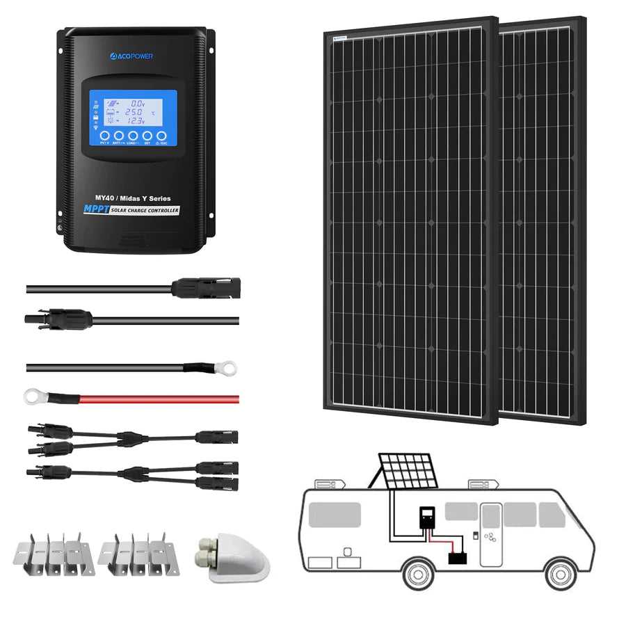 rv solar panel wiring diagram