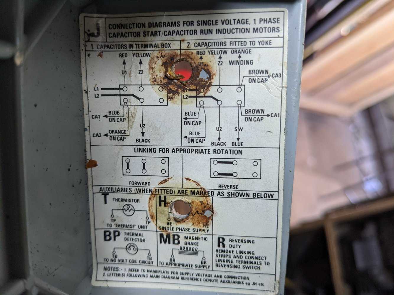 single phase hoist pendant wiring diagram