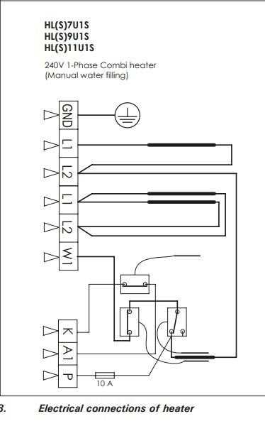 sauna wiring diagram